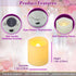 24 Pack 1.5" x 1.8" Flameless Flickering Battery Operated Tea Lights, Lit 200+ Hours Flicker LED Votive Candles, Outdoor Electric Fake Candles Bul...