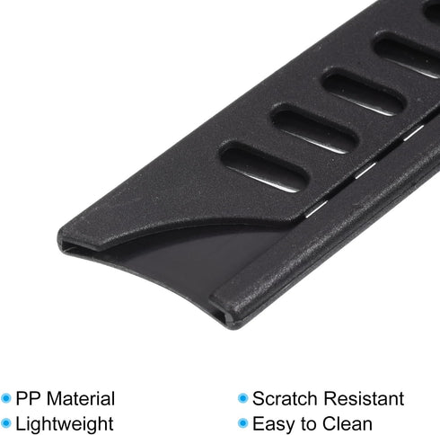 PATIKIL PP Safety Knife Cover Sleeves for 5" Utility Knife, 2 Pack Knives Edge Guard Blade Protector Universal Knife Sheath Portable for Kitchen, ...