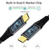 USB C to USB C Monitor Display Cable 6FT, 20Gbps Data Transfer 100W Fast Charge 4K Video Output USB3.2 Gen 2×2 Cable for MacBook, iPad, iPhone 15 ...