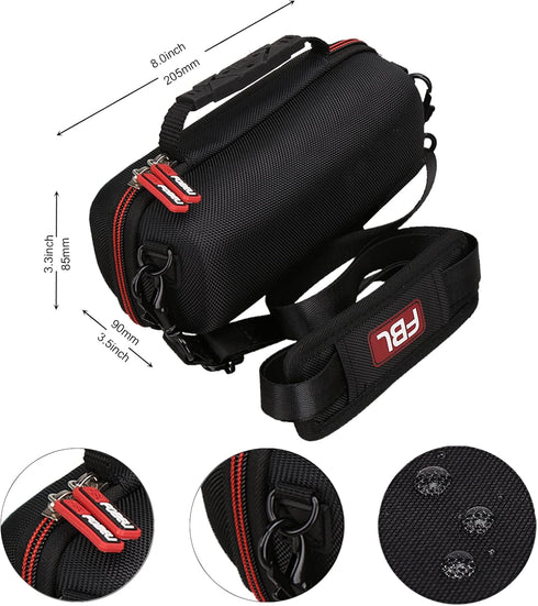 Speak Case Storage Travel Portable Cases for JBL Flip 6, Hard Shockproof Bluetooth Speak Bag...