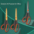 Titanium Scissors Bulk, Rkqoa 8" All Purpose Scissors Pack of 6 - High Performance and Designed for Comfort and Cutting - Sharp to Cut but Soft to...