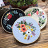 3 Pack Embroidery Hoops, KISSBUTY 7.9 inch/ 20cm Bamboo Embroidery Hoop Round Bamboo Circle Cross Stitch Hoop Ring for Art Craft Handy Sewing (3)...