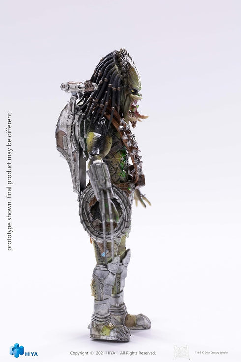 Hiya Toys Exquisite Mini Series 1/18 Scale 5 Inch AVPR Battle Damage Wolf Predator Action Figure...
