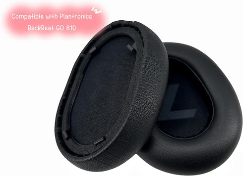 Backbeat GO 810 Ear Pads Replacement Cushions Covers Headphone Accessories Repair Parts Compatible with Plantronics BackBeat GO 810 Over-Ear Wirel...