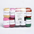 TYH Supplies Assorted Yarn Set - 10-Pack, 100% Acrylic, Medium Weight, Soft Hand, 10 Colors, 44 Yards Each, Knitting & Crochet Supplies...