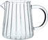 CHOOLD Elegant Wave Shaped Crystal Glass Creamer Coffee Pitcher/Serving Jug for Kitchen - Milk and Sauce - 8.5 oz...