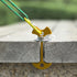 AKAOK 4 Pcs Fish Bone Tent Floor Nail Alloy Spring Buckle Deck Anchor Nail Adjustable Plywood Hook Accessories Outdoor Party Camping Wind Rope Hoo...