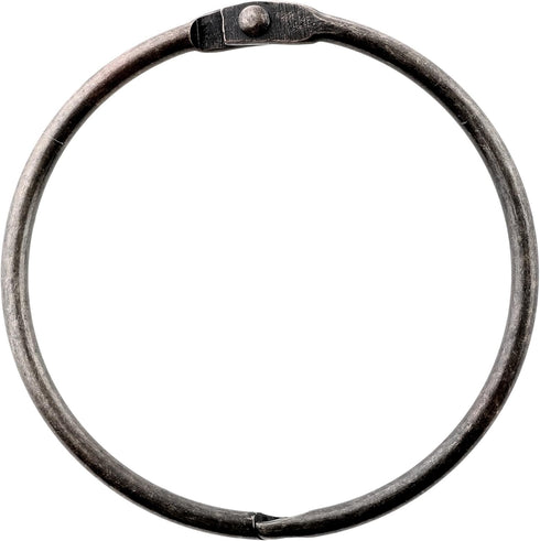 SlipX Solutions Simple Slide Shower Curtain Rings Provide Effortless Gliding on Standard Shower Rods (Rust Resistant, Snap Closure) (12, Oil Rubbe...