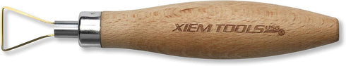 Xiem Tools USA Titanium-Fused Trimming Tools for Pottery and Ceramics (Medium Triangle)...
