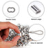 200pcs 1/16" Aluminum Crimping Loop Sleeve, Cable Ferrule Wire Rope Sleeves Loop Sleeve...
