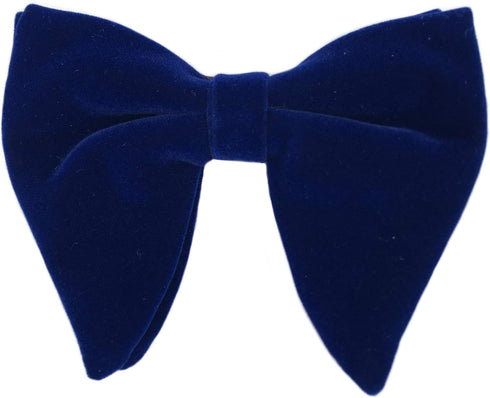 Justar Mens Pre-Tied Bow Tie Tuxedo Oversized Velvet Bowtie Cufflinks Hankie Combo Sets...