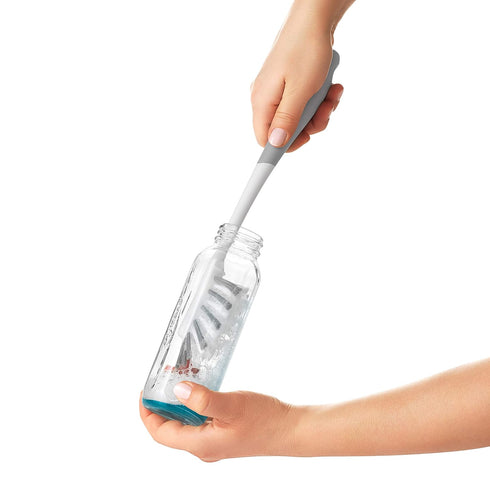OXO Tot Water Bottle and Straw Cup Cleaning Set Brush Set - Gray...
