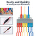 Robust Lever Wire Kit: Quick Connect Electrical Splicing, Compact Conductor 28-12 AWG for Reliable Inline Circuits (LT-639, 10)...