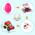 Easter Basket Stuffers, Fire Rescue Vehicles Building Block with 6 Characters,6 in 1 Car Building Kit Easter Eggs Easter Baskets for Kids...