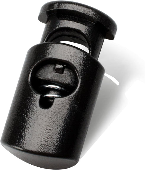 DYZD Plastic Cord Lock End Spring Stop Toggle Stoppers Heavy Duty Cord Lock for Lanyard,luggage,clothing,backpack and various kinds of outdoor and...