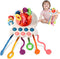 Montessori Toys for 1 Year Old, Sensory Toys for Babies, Food Grade Silicone Pull String Activity Toy, Fine Motor Toys, Baby Travel Toys, Toddler ...
