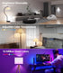 Smart Light Bulbs, 9W A19 E26 800LM WiFi Bluetooth LED Bulbs Compatible with Alexa, Google Assistant & Home, 16 Million Colors Music Sync Color Ch...