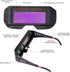 T TOVIA Welder Glasses LCD, Safety Protective, Solar Powered Auto Darkening Welding Goggles with Adjustable Shade, Sensors Welder Glasses for TIG ...