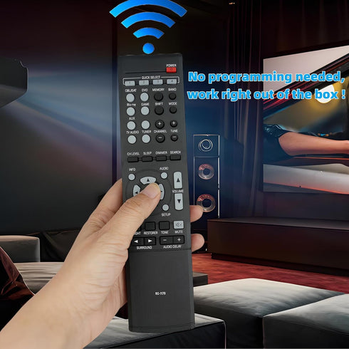 Replacement Remote Control Fit for DENON RC-1158 RC-1170 RC-1180 for AV Receiver only...