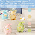 Mini Portable Fan, Handheld fan, Cartoon USB charging fan, One gear adjustment, strong wind, with hanging rope, suitable for travel/outdoor/home/o...