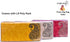ZIG ZAG Elegant Money Gifting Envelopes Pack of 50 Cash Holder Designer Lifafa for Weddings, Gift of Prosperity Multi Color comes with 2 colours p...