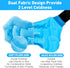 Ankle Ice Pack Wrap for Swelling, Reusable Gel Ice Pack for Ankle Injuries, Cold Compress Therapy for Foot Pain Relief, Achilles Tendonitis, Plant...