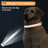 Reflective Dog Collar, Adjustable Soft Neoprene Padded Nylon Pet Collars with Buckle for Extra Large Dogs, Orange,XL...
