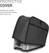 kwmobile Cover Compatible with 2 Slice Toaster - Plastic Case for Bread Toaster Machine- Dark Grey...