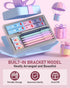 6PCS 0.7mm Mechanical Pencils Set with Case, Cute Pastel Mechanical Pencil with 360PCS HB Lead Refills, 3 Erasers, Aesthetic Back to School Suppli...