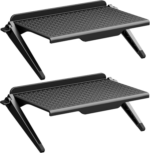 WALI TV Top Shelf 2 Pieces, 8 Inch Adjustable Monitor Top Shelf Screen Storage Computer Screen Shelves Top TV Shelves for Cable Box Media Box Rout...
