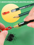 85 pcs Solid Carpenter Pencil Set Includes 5 Construction Pencils Deep Hole Woodwork Marking Pencil with 80 Refills, Mechanical Pencil for Woodwor...