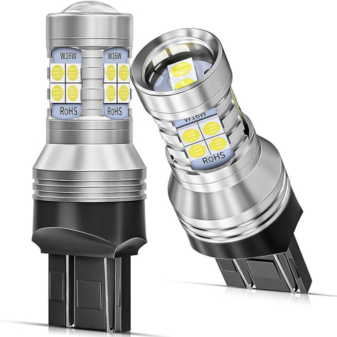 7440 7443 LED Bulbs for Reverse Lights, 6000K White 7441 7444 T20 W21W with Projector Replacement for Backup Tail Brake Turn Signal Parking Lights...