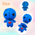 funnysquee Cute Ghost Squishies Toy Horror Voodoo Dolls Stress Relief Slow Rising Soft Squeeze Toys for Kids Halloween Christmas Thanksgiving Gift...