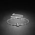 Fashion Jewelry 925 Sterling Silver Cute Dragonfly Heart Chain Anklet...