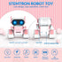 RC Robot Toys for Kids, Rechargeable Remote Control Robot Toy for Boys & Girls, with Auto Demo, Dance Moves, Music, Shining 7 Colors LED Eyes & Fl...
