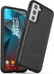 ENCASED Rebel Series Designed for Samsung Galaxy S21 Plus Case, Heavy Duty Protective Phone Case (Black)...
