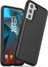 ENCASED Rebel Series Designed for Samsung Galaxy S21 Plus Case, Heavy Duty Protective Phone Case (Black)...