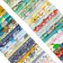 Fat Quarters Fabric Bundles, 50 pcs/lot Top Cotton 5.9" x 5.9" (15cm x 15cm) Squares Patchwork, Precut Quarter Sheets & Different Pattern for DIY ...