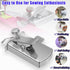 Upgraded Magnetic Seam Guide for Sewing Machine, Magnetic Sewing Guide with Clip, Hemmer Guide, Multifunctional Hem Guide, Universal Sewing Machin...