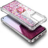 NZND Designed for T-Mobile REVVL 6 PRO 5G Phone Case, REVVL 6X PRO 5G Case, Glitter Floating Liquid Cute Case with Tempered Glass Screen Protector...