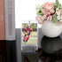 Hipiwe 6 Packs Acrylic Plate Stand Flat Back Easel Clear Acrylic Display Easel for Plate Table Card Holder for Wedding Birthday Home Decoration(3"...