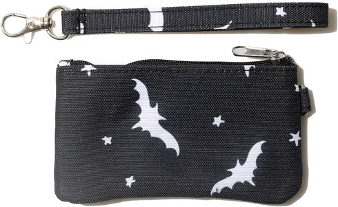 Halloween Gifts Bats Print key lanyard, wristlet strap for key, hand wrist lanyard keychain, short key lanyard...