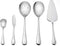 Serving Set, LIANYU 5-Piece Hostess Set, Stainless Steel Flatware Serving Pieces, Mirror Finished, Dishwasher Safe...