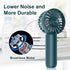 VEMONT Handheld Fan, Mini Portable Hand Fan with 2500mAh Rechargeable Battery,Personal Pocket Hand Held Fan with 3 Speeds(3-10H Working Time),Supe...