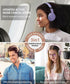 rockpapa E7 Over Ear Wireless Bluetooth Headphones with Mic Without Travel Case, Foldable Wired/Wireless Headphones with Microphone for Kids Child...