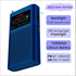 Portable AM FM Transistor Radio with New ver Backlight Powerful Flashlight Powered by 1500mah Lithium Battery (Included),Ultra-Long Antenna Best R...