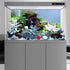 AWERT 36x24 inches Wood Aquarium Seaweed Aquarium Background River Bed & Lake Fish Tank Background Seagrass Aquarium Vinyl Background...