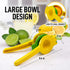 Simple Craft Premium Metal 2-in-1 Lemon Squeezer Sturdy Max Extraction Hand Juicer Lemon Squeezer - Easy to Clean Manual Citrus Juicer - Easy-Use ...