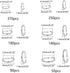 PH PandaHall 1070pcs Silver Split Rings 6 Sizes Iron Double Jump Rings Jewelry O Rings for DIY Necklace Bracelet Earring Jewelry Making (4mm, 5mm,...