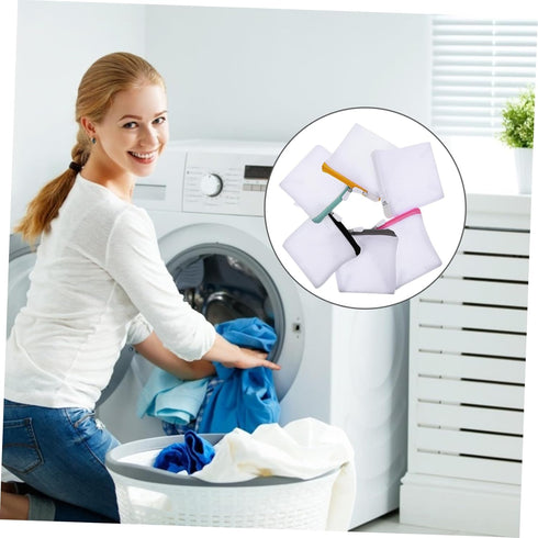 Zerodeko 6pcs Laundry Bag Underwear Washing Machine Travel Wash Bag Travel Set Mesh Washing Bags Fine Mesh Wash Bag Bras Laundry Bags Sandwich Mes...